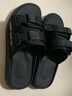 Dickies拖鞋男鞋夏季室外透气男士凉拖鞋潮流一字拖鞋外穿沙滩鞋 黑色 41 实拍图