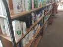 沐意 中岛柜多层可调节超市货架展示架便利店玩具礼品挂钩展柜货物架 双面中岛副架 长117.5 层板款 实拍图