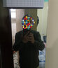 特步（XTEP） 卫衣男装套头t恤衫夏季休闲运动服饰男士保暖打底宽松大码跑步服 黑白-spirit圆领-加绒 L /175 -现货速发 实拍图