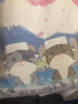 伽嗒 日式和风可爱帆布饭盒袋子学生抽绳束口手提便当袋保温袋便当包 日式按扣 温泉猫 实拍图