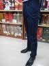 罗蒙垂感弹力休闲裤男士直筒宽松免烫长裤秋冬爸爸商务正装抗皱西装裤 藏青+灰色【春秋款】 32 【建议125-135斤腰围2尺5】 实拍图