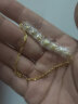 周大福 串珠黄金手链(工费280)16.25cm 约4.95g F217563 实拍图