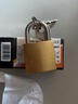 朴派仿铜挂锁防盗锁子宿舍柜门锁户外大门锁家用锁通开锁多把钥匙 25mm不通开锁（配2把钥匙） 实拍图