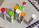 dm 德国进口Das gesunde Plus维c泡腾片儿童多种维生素c饮料 VC钙铁镁 矿物质 组合装（2橙、2白、2绿、1红） 实拍图