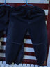 其派童装男童裤子春秋秋冬加绒儿童裤子渐变牛仔裤学生休闲宽松裤子 黑色春秋款 140 (适合身高140CM) 实拍图