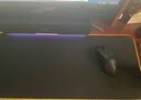 雷蛇（Razer）重装甲虫幻彩加长版鼠标垫织物布垫游戏RGB灯cf吃鸡神器lol 重装甲虫幻彩版加长 实拍图