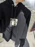 GLM森马集团连帽卫衣男经典基础款纯色休闲宽松上衣日常百搭衣服外套 实拍图