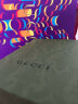 GUCCI古驰GG Marmont系列Supermini女士手袋绗缝链条斜挎包 黑色 均码 实拍图