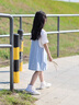 巴拉巴拉【三丽鸥IP】女童夏装儿童连衣裙大童假两件 牛仔浅蓝88101 120 cm 实拍图