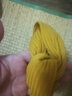 QUEENS JEWELRY发带女洗脸韩国甜美森女系束发带百搭网红洗脸发箍头巾发卡头饰品 条纹黄色 实拍图