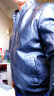 S&G皮衣男外套2021新款男士PU皮衣立领机车皮夹克修身男外套 黑色/加绒 L(115-130斤) 晒单实拍图