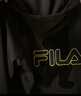 FILA斐乐官方女装外套秋季上衣多彩潮流加绒保暖开衫连帽小熊外套 正黑色-F51W138599FBK(加绒) 180/96A/XXL 实拍图