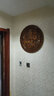 玺朝东阳木雕香樟木挂件圆形雕刻实木挂屏客厅玄关电视背墙壁挂装饰画 福 直径58cm 实拍图