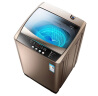 扬子10KG智能风干全自动洗衣机家用 蓝光洗护波轮洗脱一体机 咖啡金色 实拍图
