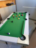 哈野（AYEAH） 台球桌家用儿童斯诺克美式折叠小型桌球台训练亲子互动玩具桌游 5尺 折叠台球桌（绿色台布） 1.53米 实拍图