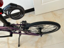 大行（DAHON） 顺丰发货折叠自行车20寸SP18速成人男女单车远行公路胎 KAC083 紫色（禧玛诺变速+马甲线） 实拍图