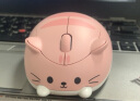 AKKO 猫猫无线鼠标大手无线办公鼠标 对称鼠标 笔记本鼠标 电脑女生可爱软萌粉色高颜值 2.4G 安琪-ANGIE-猫咪无线鼠标 实拍图
