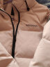 波司登（BOSIDENG）经典女短款羽绒服小个子休闲宽松连帽保暖外套B20145112E 梅子橡皮粉1519 165/88A 实拍图