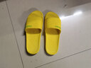 酷趣（Coqui）&frog联名拖鞋男女高弹凉拖鞋居家室内洗澡凉鞋麦芽色37-38CQ2001 实拍图