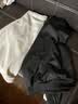 E-59【超值2件装】长袖T恤男士卫衣男装春秋季潮流内搭上衣服打底衫 2008灰色+2007黑色 M 实拍图