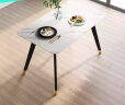 林氏家居原林氏木业餐桌轻奢岩板现代简约饭桌小户型JI5R-A餐桌（1.2M） 实拍图