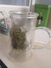斌能达玻璃泡茶壶红茶茶具泡茶器绿茶功夫过滤杯加厚家用办公室茶水分离冲茶壶大号 420ML透明把单壶 实拍图