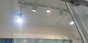 凯都灯饰轨道灯LED射灯服装店大瓦数展厅高亮商用店铺背景墙二线轨道射灯 白壳 30W 暖光【一个装】 实拍图