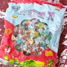 CandyRod年货节儿童节糖果小零食礼物创意炫彩千纸鹤糖果混合味透明水果硬 炫彩款218g约120颗 实拍图