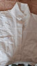 LPOX白色牛仔外套女2024年春秋新款韩版百搭休闲夹克小个子百搭上衣潮 米白色 高品质/优质版 L 95-105斤 晒单实拍图