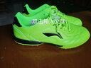 李宁足球鞋TF碎钉鞋儿童青少年足球训练鞋防滑耐磨学生成人比赛运动鞋 绿/黑【碎钉款】 41 适脚长25-25.5cm 实拍图