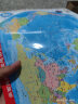 桌面速查-中国地图 世界地图 课桌版 加厚 尺寸43*28.5厘米 实拍图