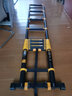 爱莱仕黑色款伸缩梯子人字梯铝合金加厚折叠梯家用多功能升降梯工程楼梯 直梯4.7米(需靠墙体使用)  #78 实拍图