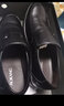 奥康男鞋商务正装内增高皮鞋男真皮套脚隐形增高6cm男士皮鞋子 增高款黑色 38 240mm 实拍图