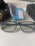 砾石防辐射眼镜 防蓝光男女平光镜电脑手机护目镜 电竞游戏可定近视镜 镜框+1.56防蓝光变色镜片 实拍图