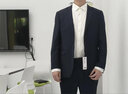 杉杉西服套装男士四季修身职业正装西装商务伴郎新郎服结婚礼服男装 实拍图