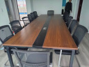 YOE.FTY优宜会议桌长条桌开会培训桌办公室大小型接待洽谈桌椅组合条形桌 2.2*1.1米会议桌 实拍图