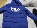 斐乐（FILA） 羽绒服男装冬季保暖连帽运动休闲长袖加厚外套开衫男装上衣 深钴蓝-BU M 170/92A 实拍图