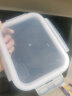 乐扣乐扣 玻璃保鲜盒两件套分隔型饭盒密封便当盒餐盒750+1020ml+包 晒单实拍图