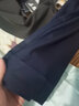 罗蒙（ROMON）休闲裤男士春秋季宽松直筒商务裤子男中年爸爸加厚弹力免烫西装裤 藏青 【春秋款】 30 (2尺3腰围) 实拍图