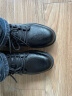 海澜之家HLA马丁靴男士户外休闲鞋英伦风百搭工装靴HAAGZM3AB70373 黑色44 实拍图