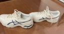 亚瑟士ASICS男鞋缓震跑鞋透气运动鞋GEL-FLUX 4 1011A614 米色/蓝色 42 实拍图