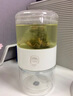 哲品派杯快客杯办公室茶具功夫泡茶杯便携收纳包便携出行茶水分离杯 白色派杯 实拍图