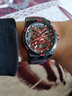 BEXEI彼赛流浪地球联名款手表男士全自动机械表夜光镂空背透轻奢男腕表 火星系-火热红壳（人气单品） 实拍图