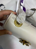 COACH蔻驰女包奢侈品大牌女士轻奢包包单肩斜挎小方包山茶花情人节礼物 浅卡其配白34256B4R7B 实拍图
