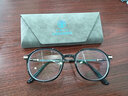 依目奇 防蓝光眼镜小红书网红款可配有度数近视眼镜超轻多边形眼镜框 时尚黑 防蓝光1.56非球面镜片0-400度 度数留言 实拍图