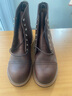 红翼（Red Wing）短筒靴皮靴复古工装靴棕色秋冬男靴8111固特异伞兵靴机车靴25新款 棕色8111-AMBER 41.5 实拍图