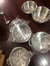Momscook304不锈钢蒸锅家用双层蒸屉复底汤锅加厚燃气电磁炉通用MT2814ST2 （双层蒸锅（MT2814ST2) 28cm 实拍图