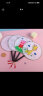 京霁 儿童diy手绘团扇空白宫扇创意填色涂鸦手工扇子幼儿园绘画材料包 3扇+12色颜料+2支笔【偏男孩款】 实拍图