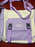 索亚特  书包女初中生小学生小清新可爱少女心大容量双肩包四件套 紫色+小熊挂件 实拍图