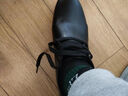 厨王皮鞋厨师鞋男厨房专用防滑工作鞋防水防油耐磨秋冬季安全防护 厨王9号防滑厨师鞋-黑色款 44 实拍图